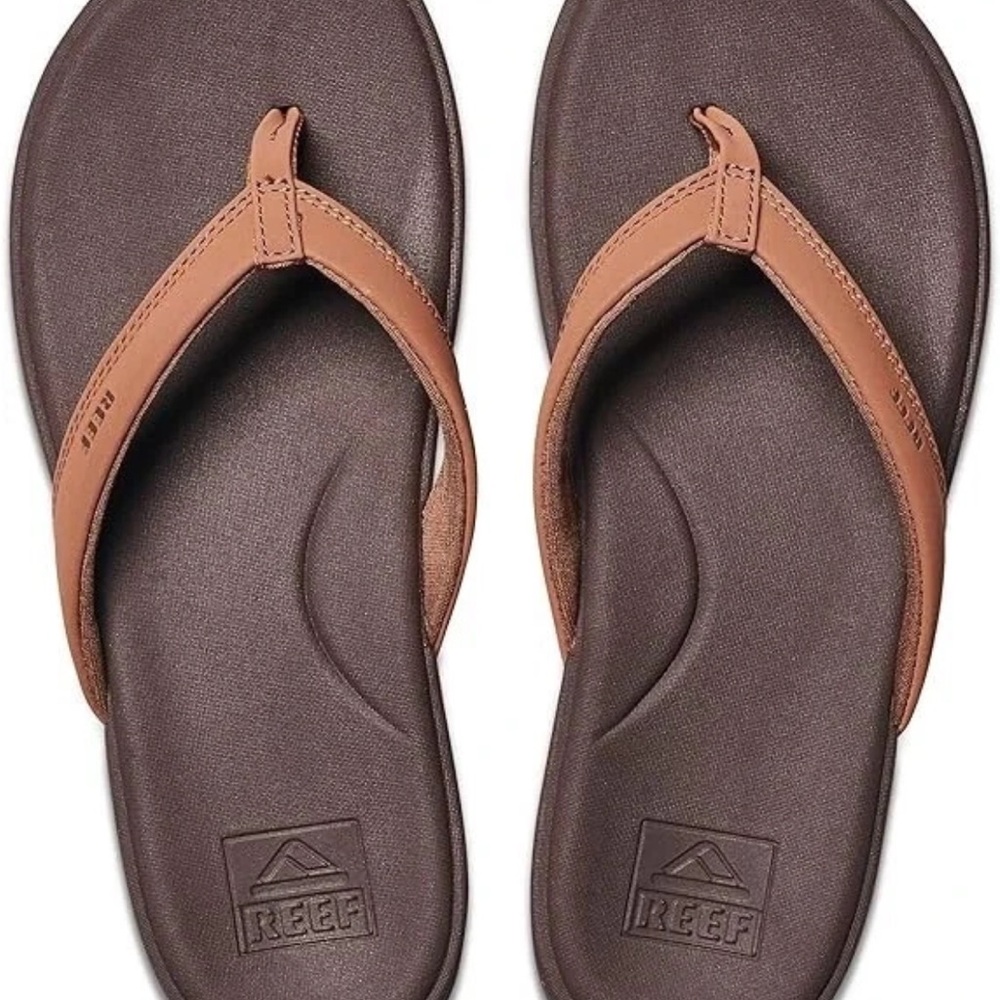 Woman Reef Cushion Cloud Super Soft Molded Footbed CJ3634 Color Espresso Sz 6 - Picture 5 of 6